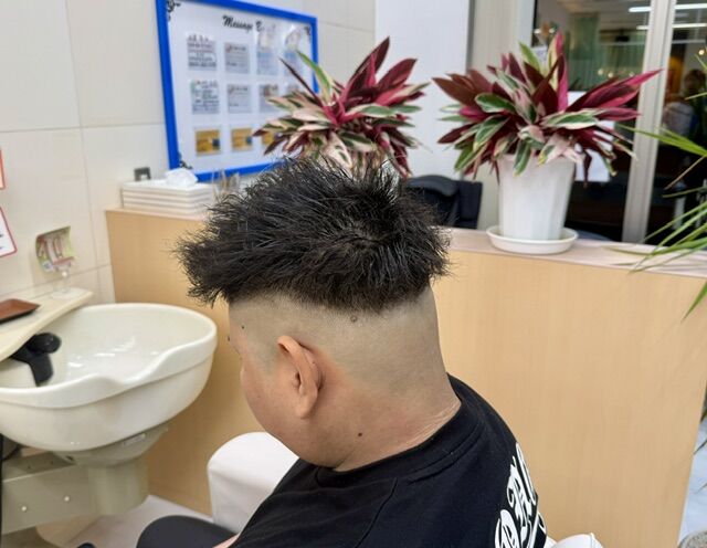 スキンフェードにメンズパーマが上手いと評判の君津市・木更津市の理美容室エンゼルヘアサロンがおすすめと人気です
